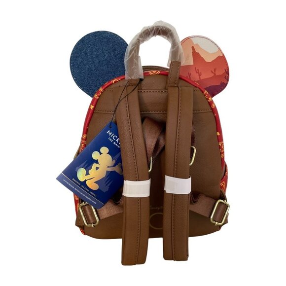 Disney Loungefly Mickey Mouse Main Attraction Thunder Mountain Railroad Backpack main image 6